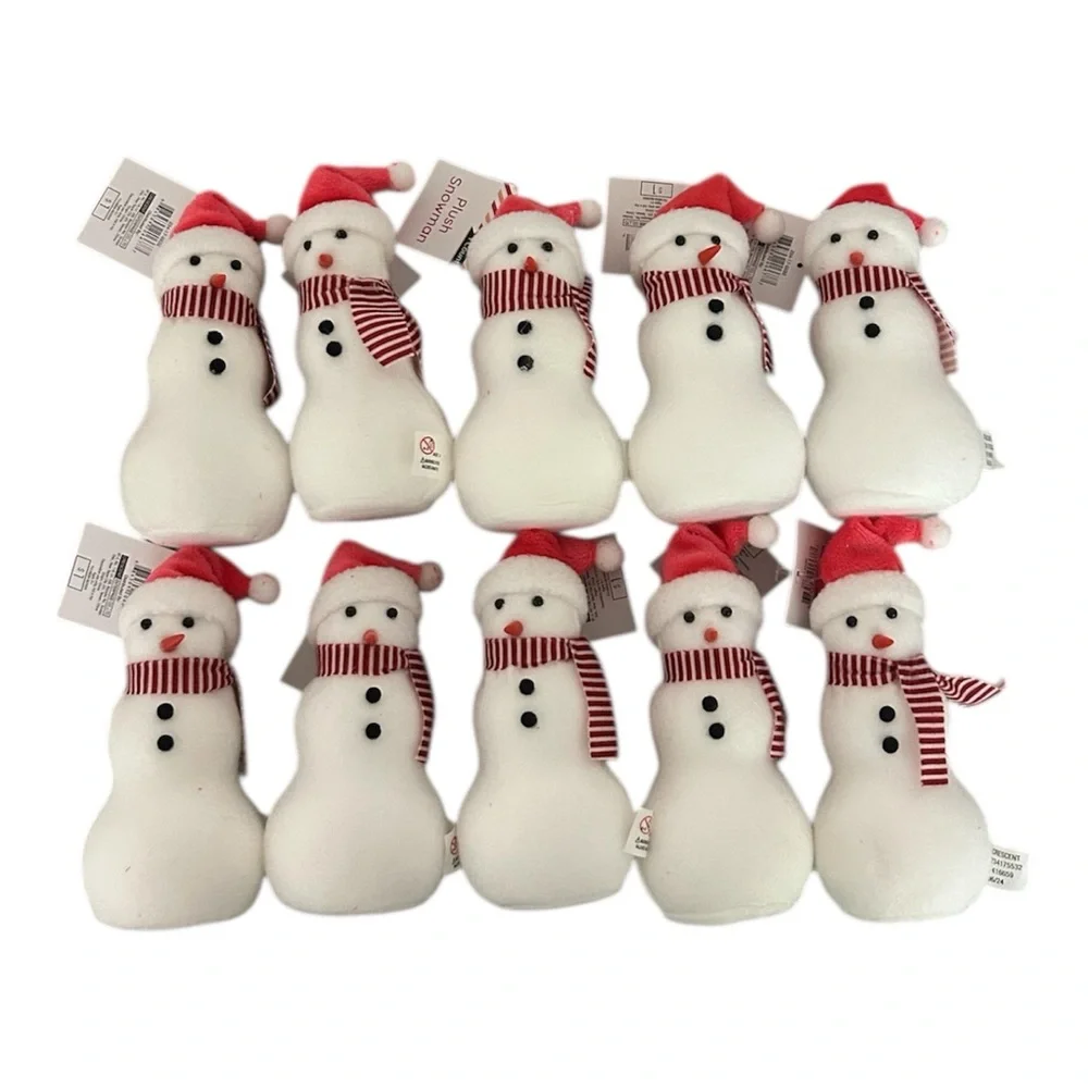 Target 10 Pack of Plush‎ Snowmen